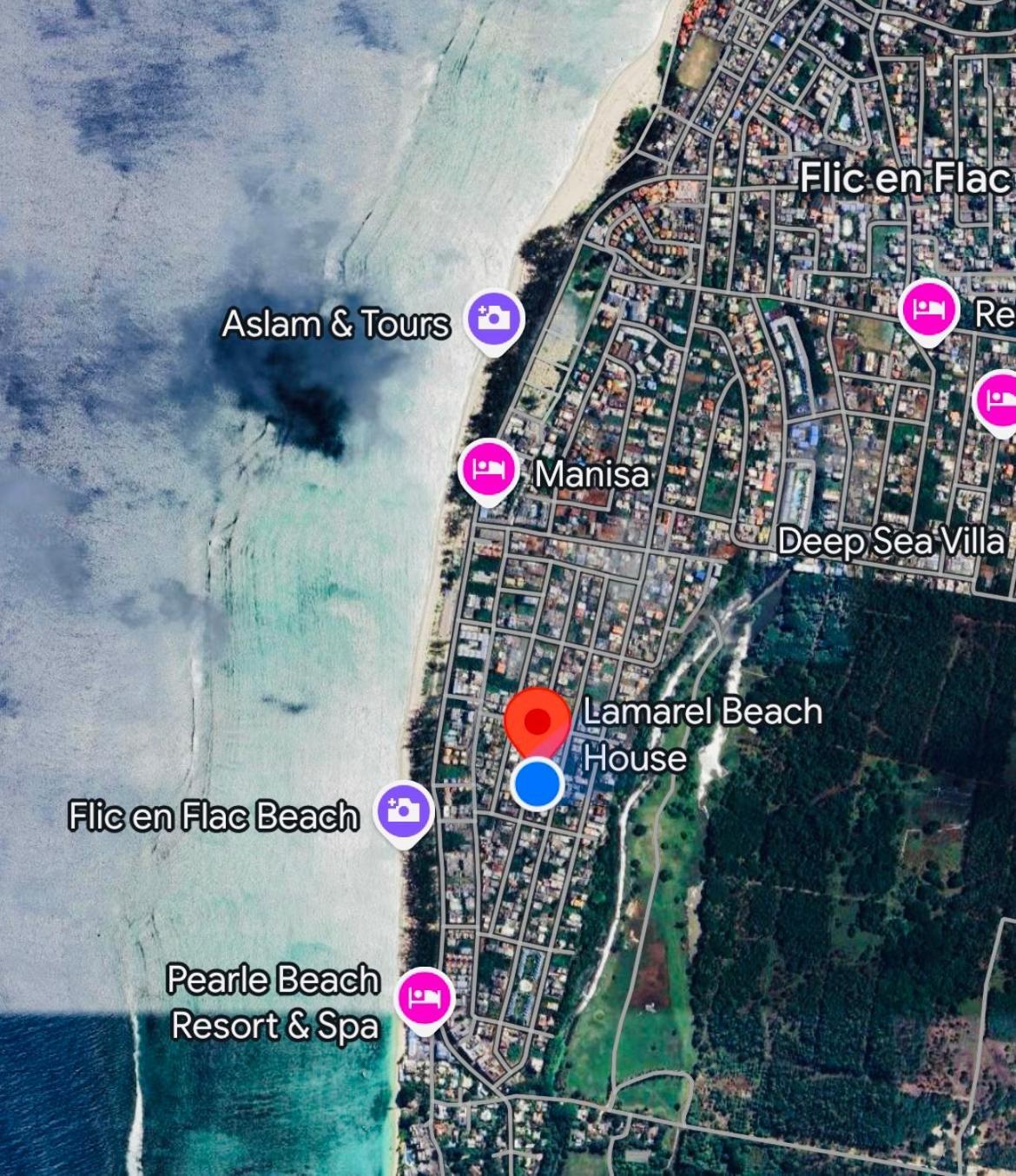 Lamarel Beach House Flic-en-Flacq المظهر الخارجي الصورة